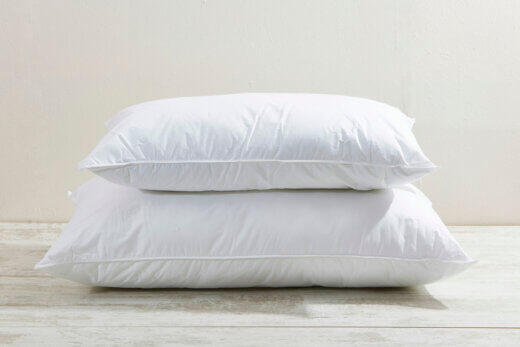 100% Cotton Repuffable Pillow Available in Standard & King 1