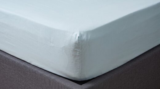 Fitted Sheets 200T Count Percale 100% Cotton - Grey & Duck Egg 4 Fitted Sheets 200T Count Percale 100% Cotton - Grey & Duck Egg