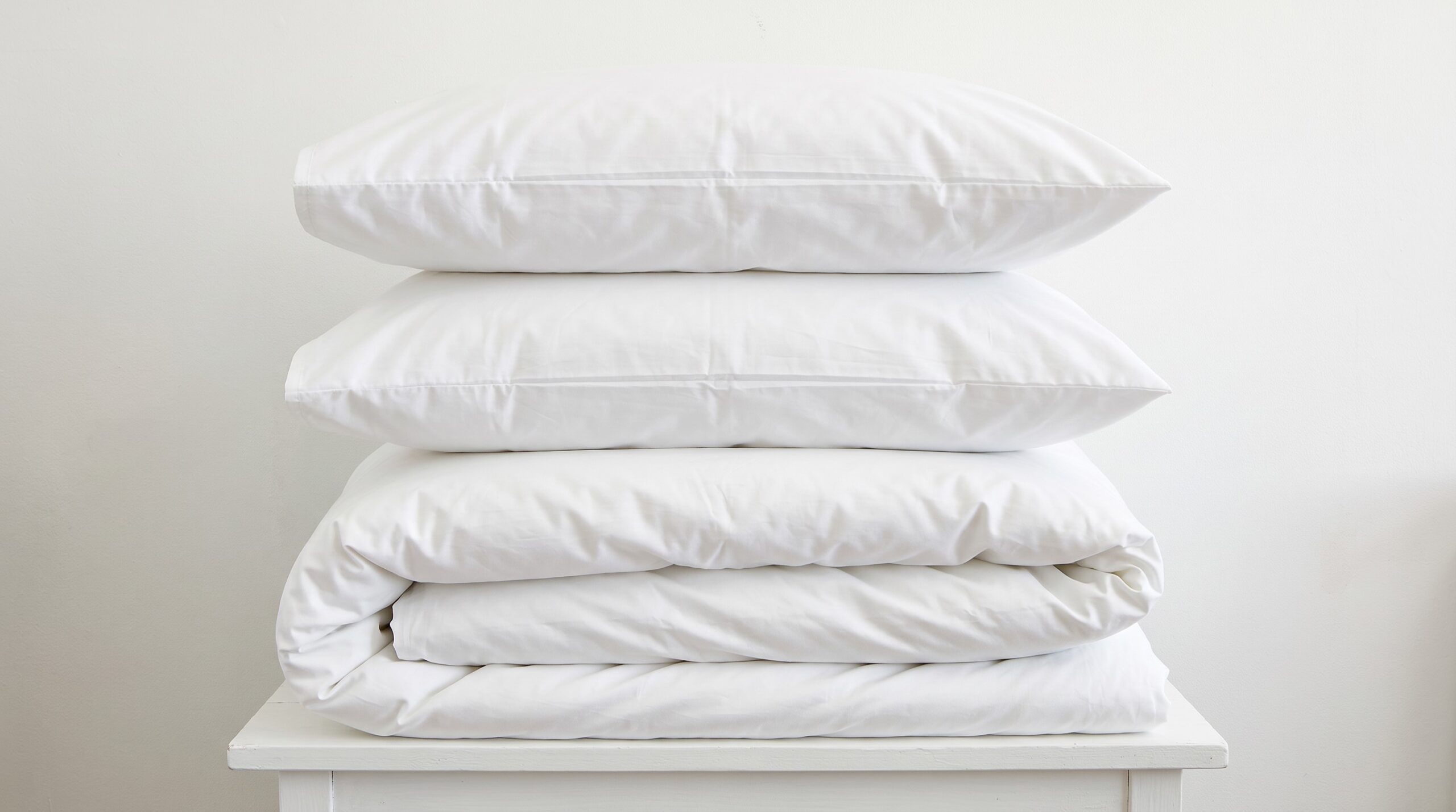 200 Thread Count 100% Cotton Percale Duvet Cover Set - White, Grey & Duck Egg 4 200 Thread Count 100% Cotton Percale Duvet Cover Set - White, Grey & Duck Egg - Image 4