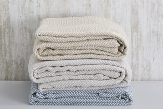 100% Cotton Herringbone Blankets 1