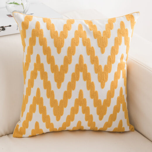 Zig Zag Crewel Scatter Cushion Covers 3