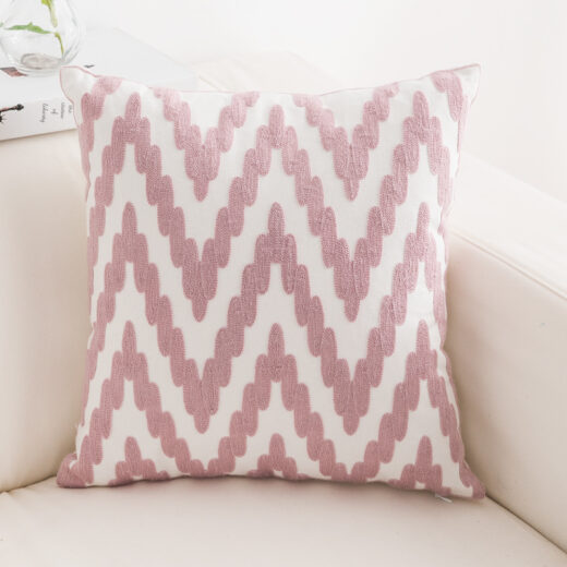 Zig Zag Crewel Scatter Cushion Covers 2