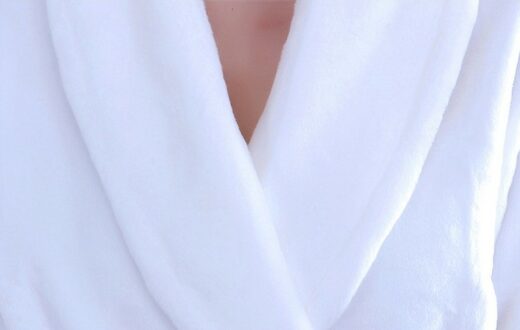 Fleece Gown - White 3