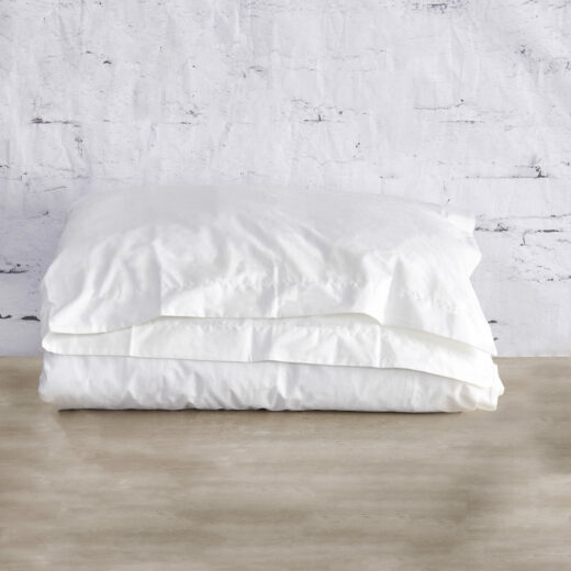 200 Thread Count 100% Cotton Percale Oxford Duvet Cover with Flap closure 1