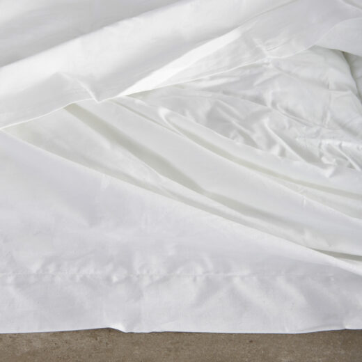 200 Thread Count 100% Cotton Percale Oxford Duvet Cover with Flap closure 2