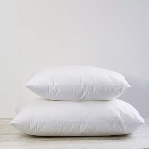 100% Cotton Repuffable Pillow with Zip & Extra Fibre 1
