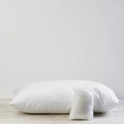 100% Cotton Repuffable Pillow with Zip & Extra Fibre 2