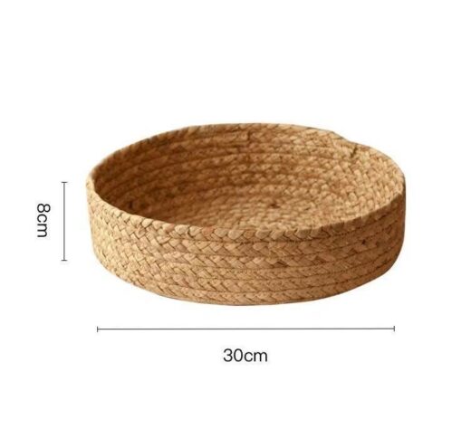 Round Woven Seagrass Basket 3