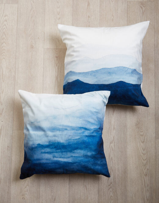 Inky Blue Scatter Cushion Covers 2