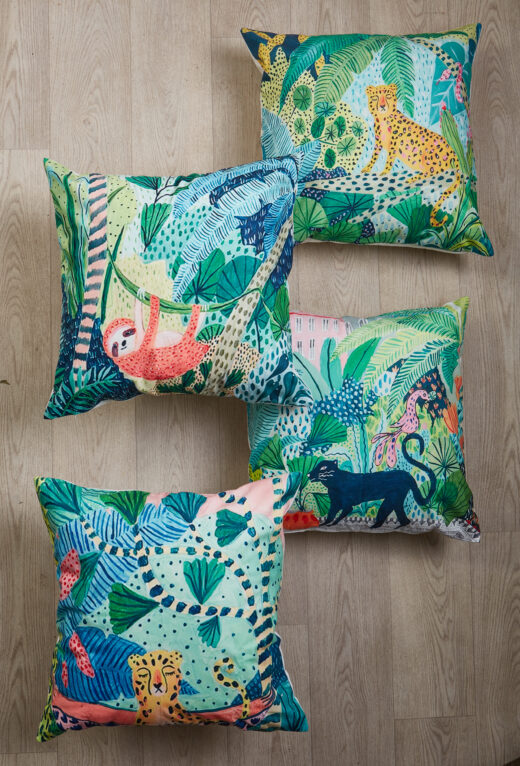 Jungle Printed Scatter Cushion Covers 2