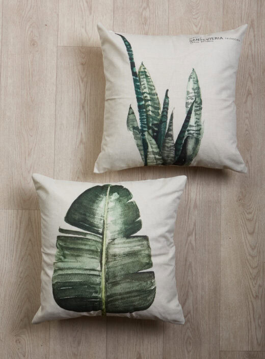 Leaf Print Scatter Cushion Covers 2
