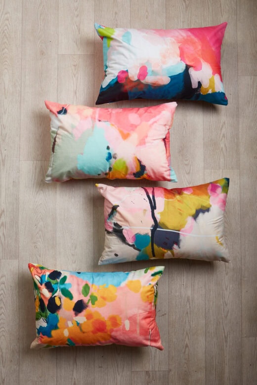 Watercolour Printed Scatter Cushion Covers 3