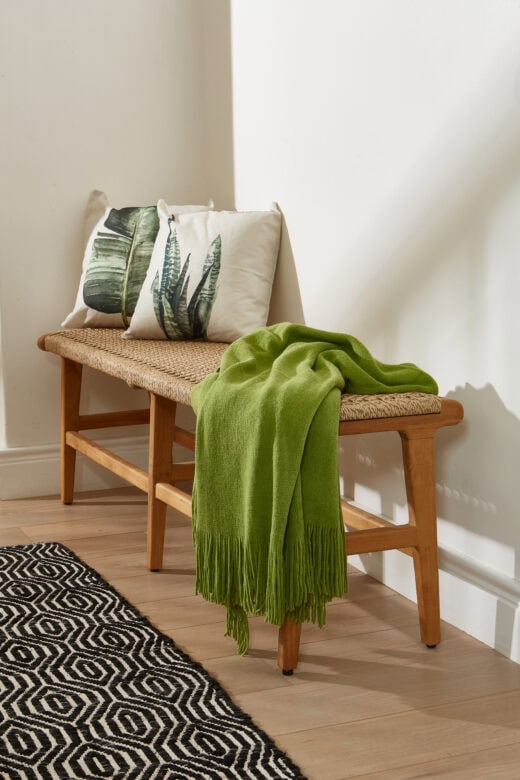 Super Soft Acrylic Throw with Tassels 2