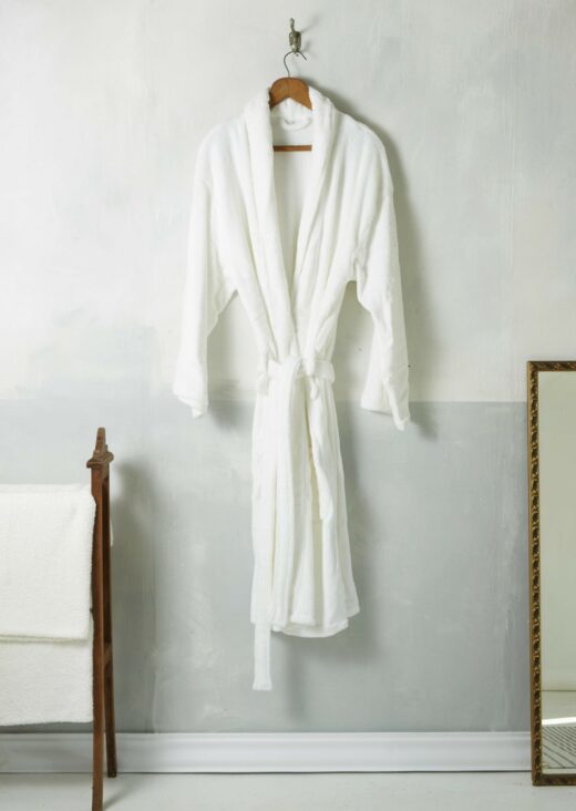 Fleece Gown - White 1