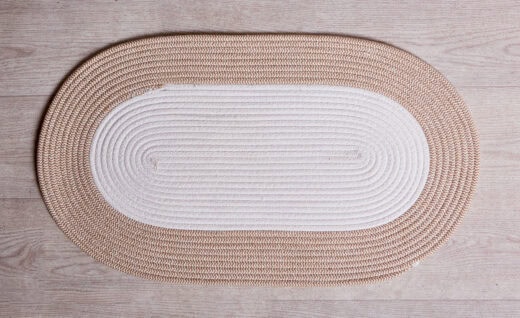 Oval Cotton Bathmat