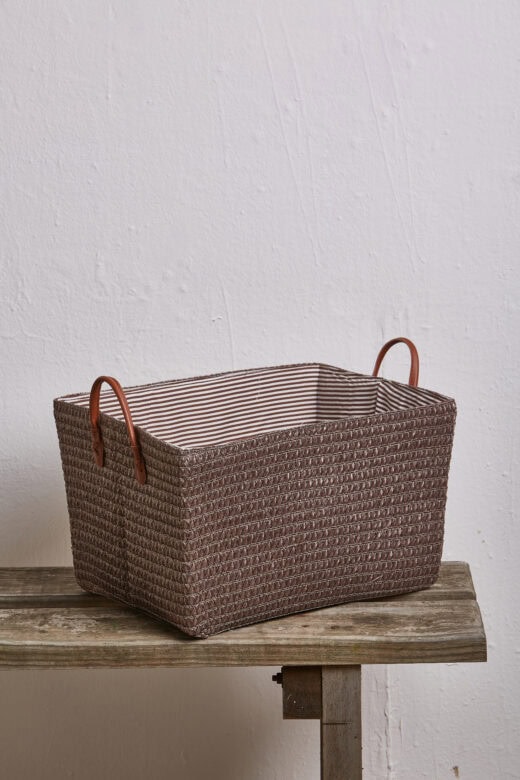 Faux Grass Woven Baskets
