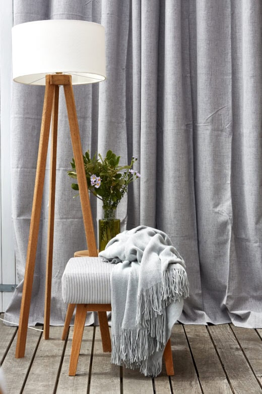 Textured Eyelet Curtains with Block Out Lining 5 Textured Eyelet Curtains with Block Out Lining