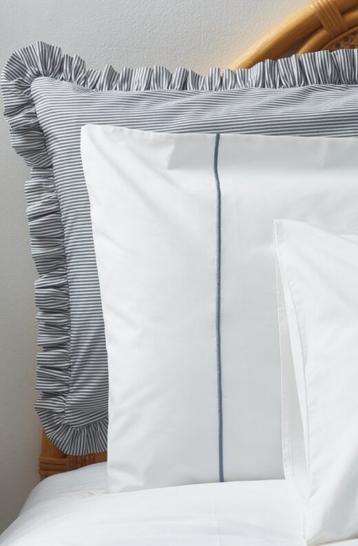 Satin Stitch 100% Cotton Pillowcase Pairs 4 Satin Stitch 100% Cotton Pillowcase Pairs