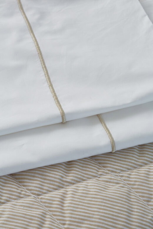 Satin Stitch 100% Cotton Pillowcase Pairs 5 Satin Stitch 100% Cotton Pillowcase Pairs