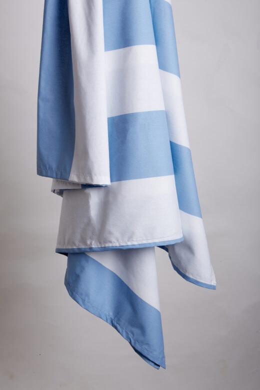 Broad Stripe Printed Table Cloths 8 Broad Stripe Printed Table Cloths