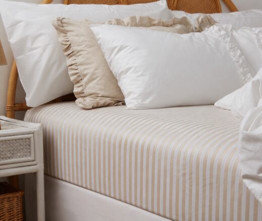 West Coast Striped Fitted Sheets 4 West Coast Striped Fitted Sheets