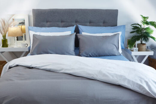 Plain Dye Flat Sheets - 50/50 Polycotton
