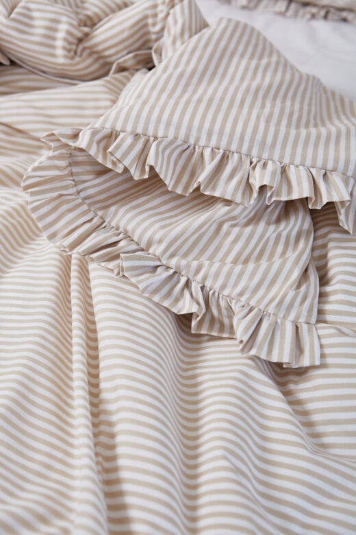 Long Beach Frilled Duvet Cover Set